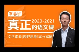 杨洋老师2021高考语文二三轮课程寒春联报网课资源下载(含电子讲义)百度网盘下载