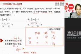 2019高途课堂刘梦亚初一数学春季暑假秋季寒假班合集（高清打包）百度网盘