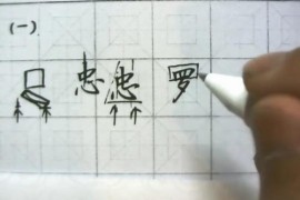 郑发文硬笔行楷写字专题(12讲 高清)（底部有广告水印）百度网盘