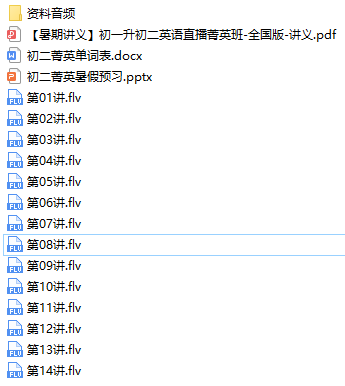 刘飞飞初二英语上学期课菁英班-文件截图(2)